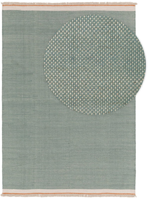 Design rug 'Karla Mint'