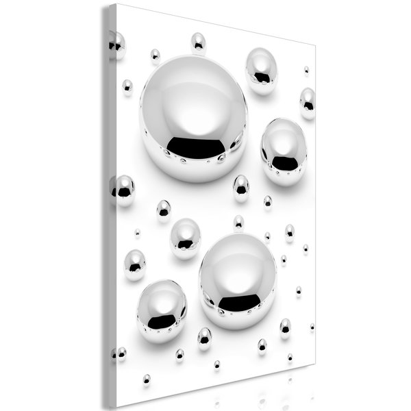 Umelecké výtlačky na plátne 'Enchanted in the Frost Vertical'