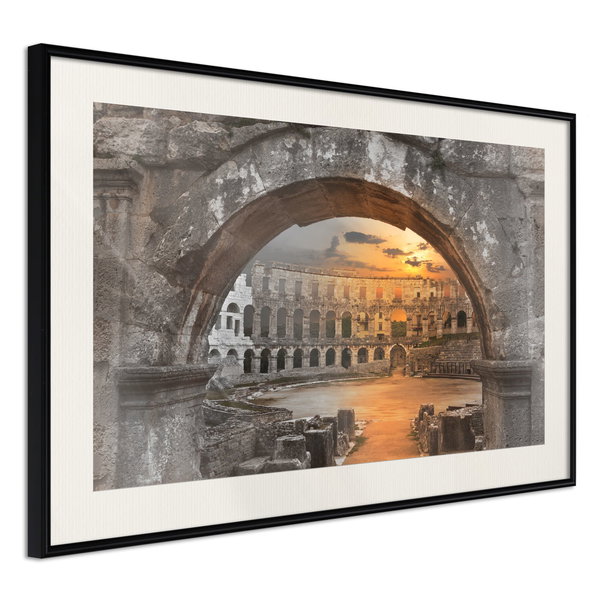 Poster 'Sunset in the Ancient City'