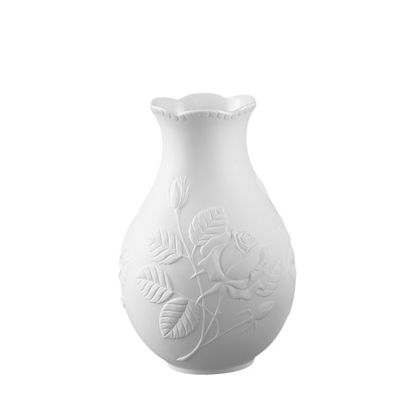 Porzellan Vase 'Rose Whisper' von Goebel 12x18x12cm