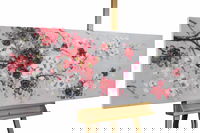 Handpainted Painting 'Imperishable Flowers' 150x50cm | incl. certificate of authenticity