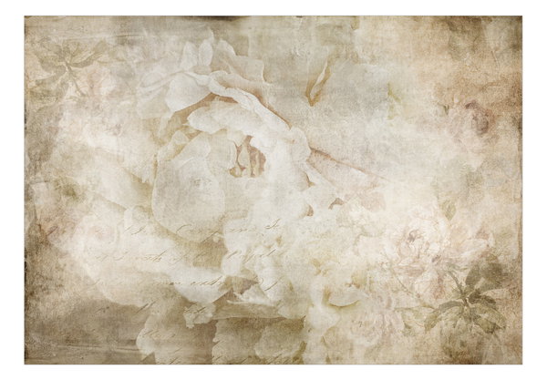 Carta da parati 'Flower Wreath'