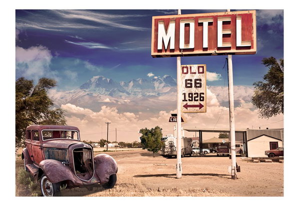Tapete 'Old motel'