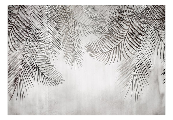Selbstklebende Tapete 'Night Palm Trees'