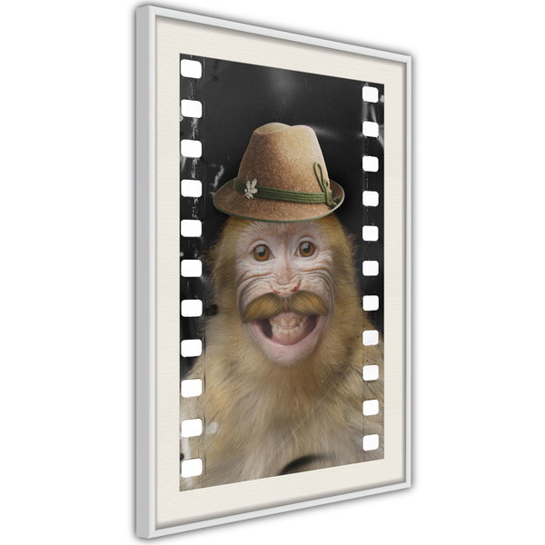 Poster 'Monkey In Hat'