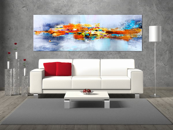 Kunstdruck auf Leinwand 'Carnival Narrow'
