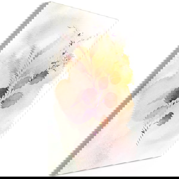 Impression sur toile 'Watercolour Twig Vertical'