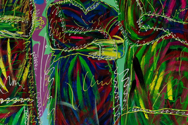 Generously applied colours