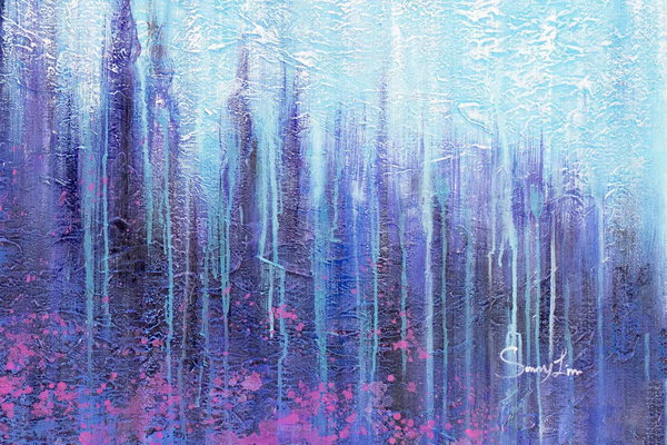 Pintura aplicada con generosidad