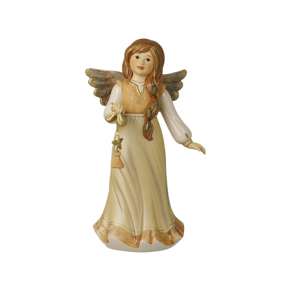 Porzellan Figur 'Funkelndes Weihnachtssternchen' von Goebel 12x26x15cm