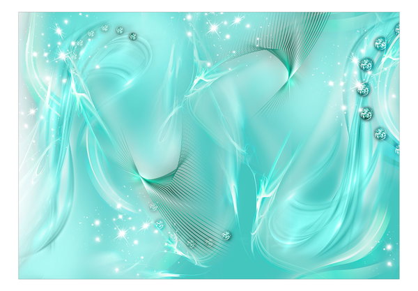 Selbstklebende Tapete 'Enchanted Turquoise'