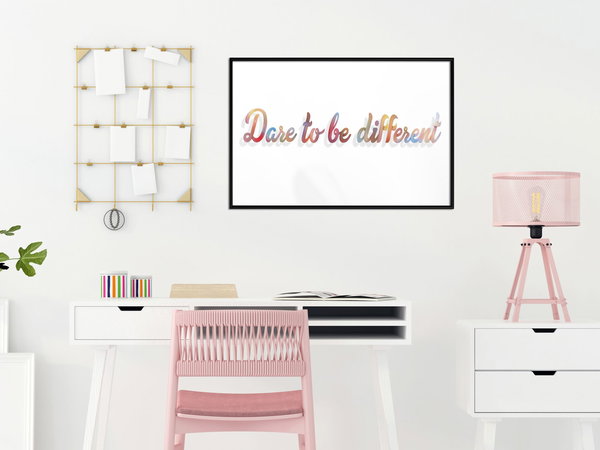 Poster 'Dare To Be Different'