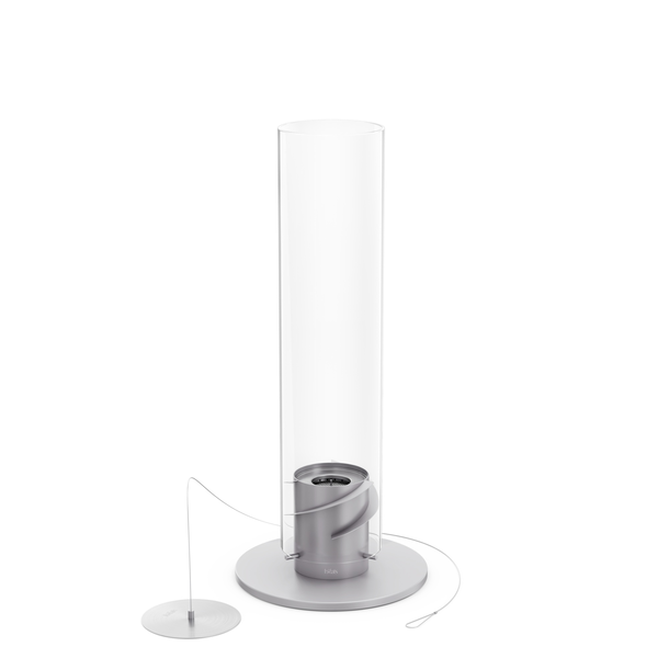 SPIN 1200 Tischfeuer grau | Outdoor &amp; Indoor