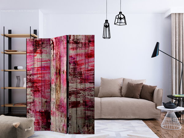 Paravent 'Abstract Wood'