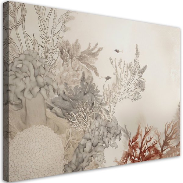 Kunstdruck auf Leinwand 'Coral Reef 4'