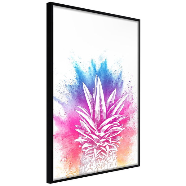 Poster 'Colourful Pineapple'