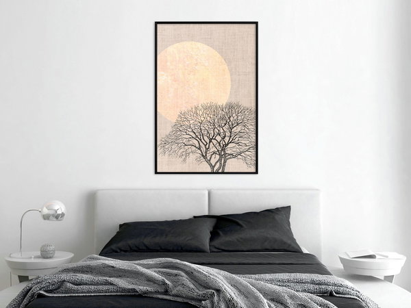 Poster 'Morning Full Moon'
