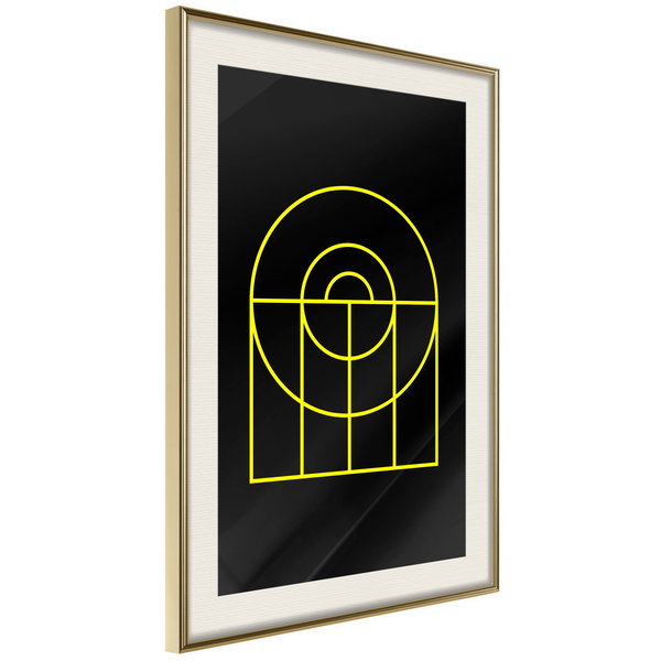 Poster 'Yellow Lines'