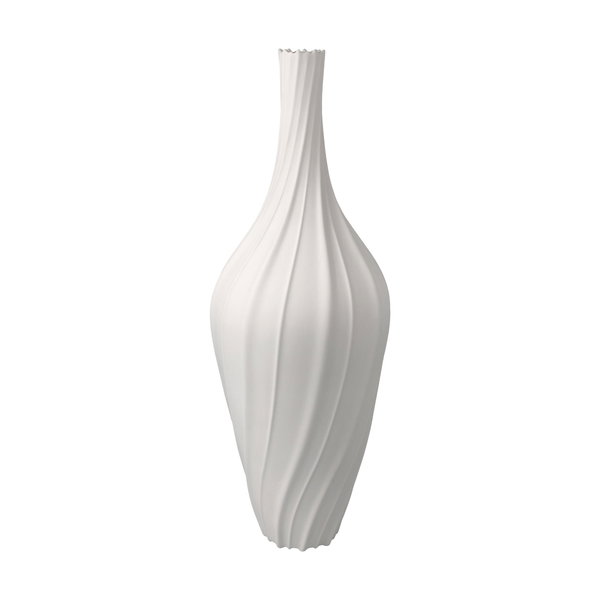 Porzellan Vase 'Fluted Elegance' von Goebel 11x31x11cm