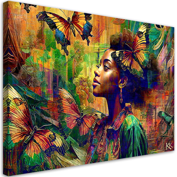 Impressão em tela 'Metamorphosis of Strength 2'