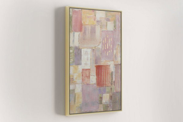 Κορνιζαρισμένος ακρυλικός πίνακας 'Kissed by the Muse' 83x123cm