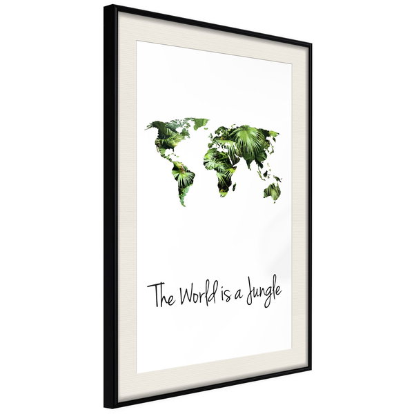 Poster 'We Live in a Jungle'