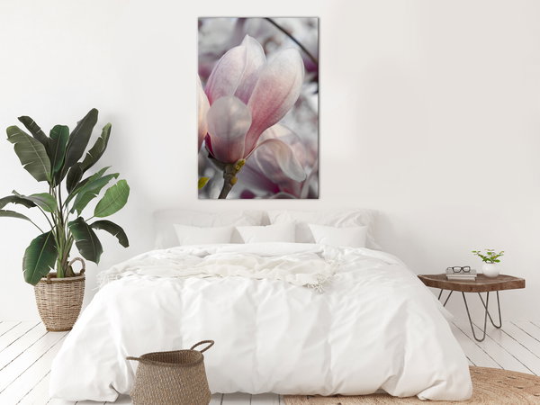 Kunstdruck auf Leinwand 'Herald of Spring Vertical'