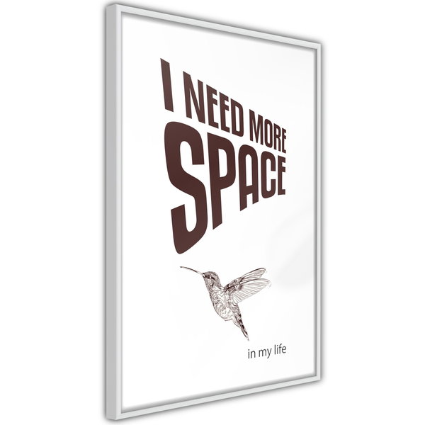 Poster 'I Need More Space'