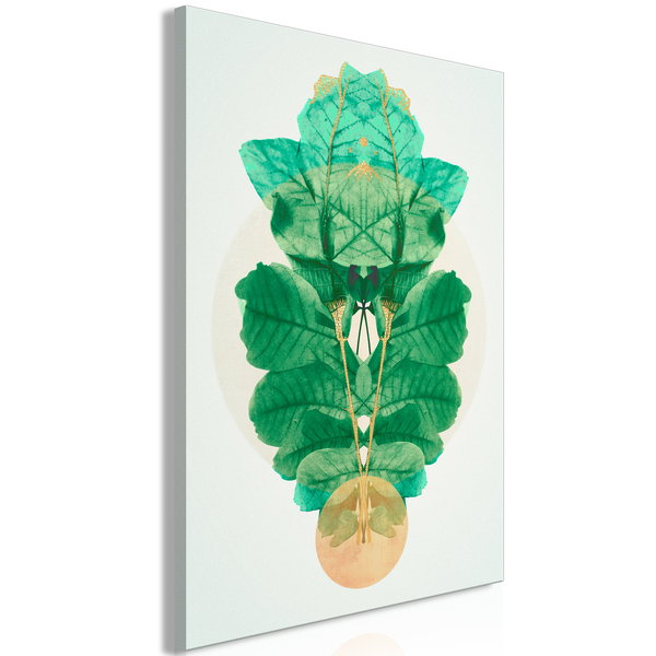 Impressão em tela 'Mint of Egypt Vertical'