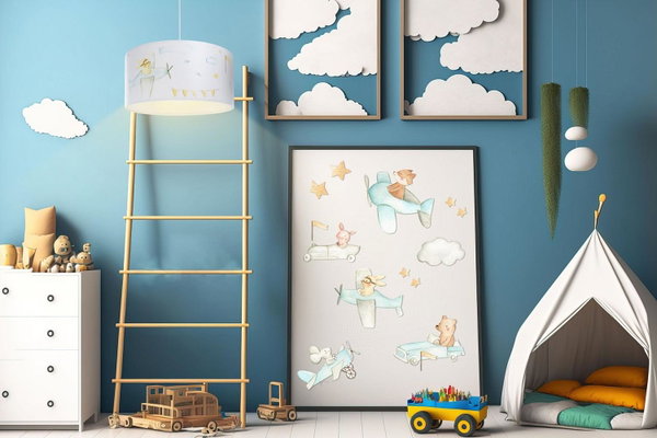 Suspension luminaire 'Foto Dreamy Radiant 1'