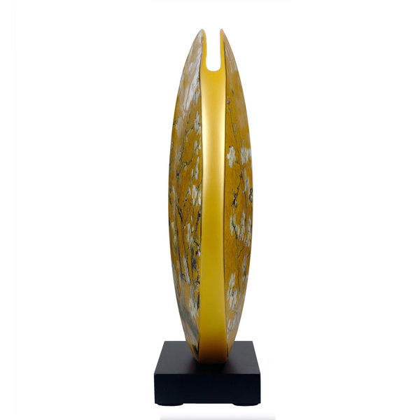 Porzellan Vase 'Springtime in Gold' von Vincent van Gogh 8x33,5x31cm