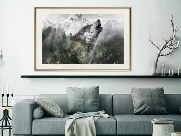 Poster 'Howling Wolf'