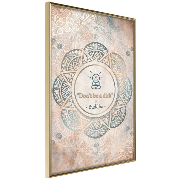 Poster 'Buddha Is Right'