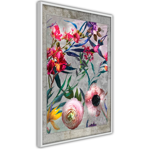Poster 'Rustic Flowers'