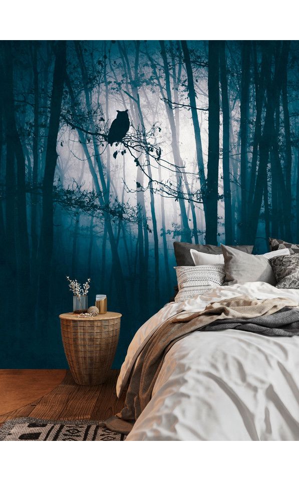Wallpaper 'Midnight Woods' 146x110inches