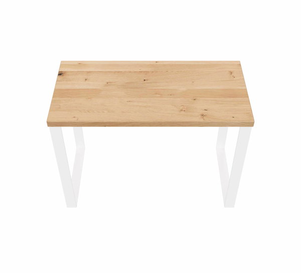 Zusammenspiel aus warmen Holz und kühlen Stahl