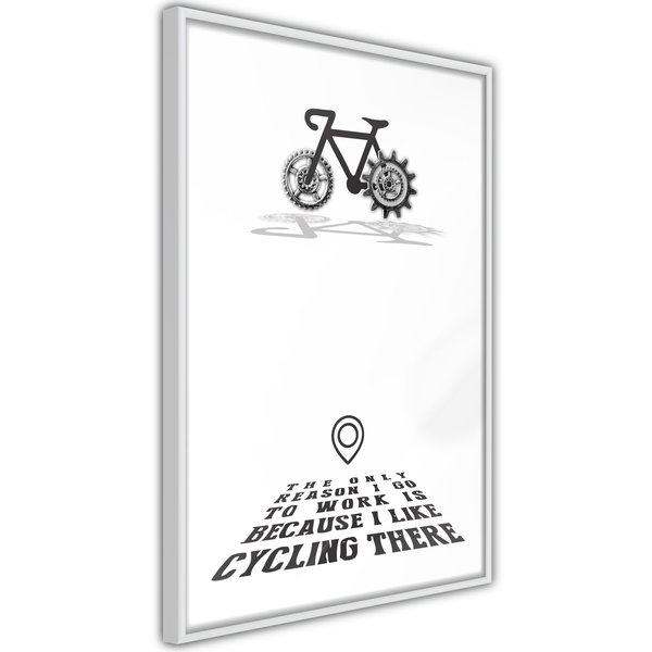 Poster 'I like Cycling'