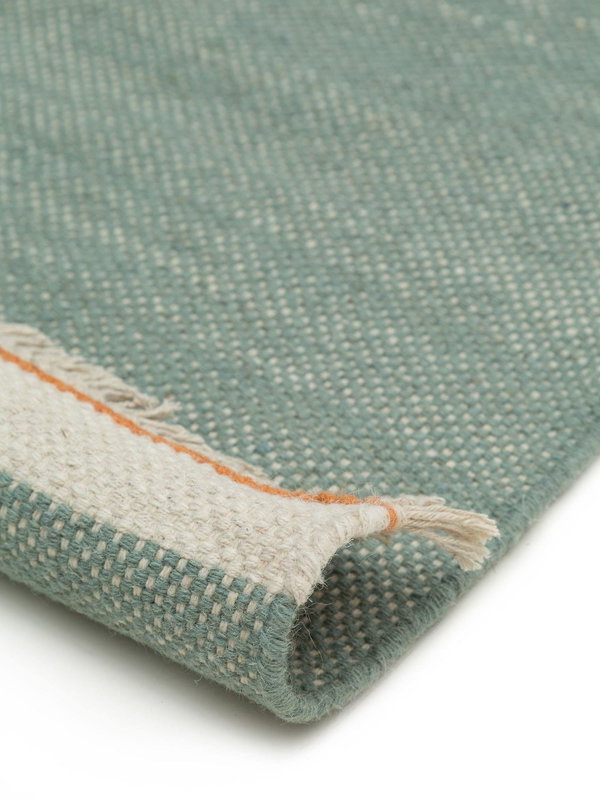 Design Wollteppich Karla Mint