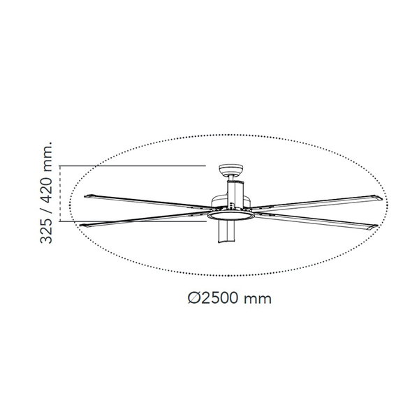 Deckenventilator 'BigBen BB1'