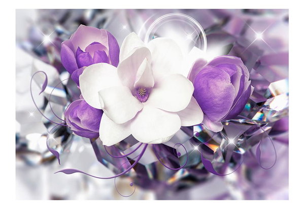 Carta da parati 'Purple Empress'