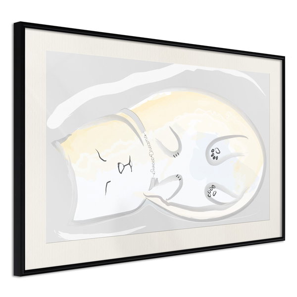 Poster 'Sleepy Kitty'