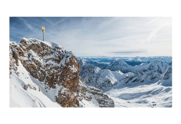 Selbstklebende Tapete 'Winter in Zugspitze'