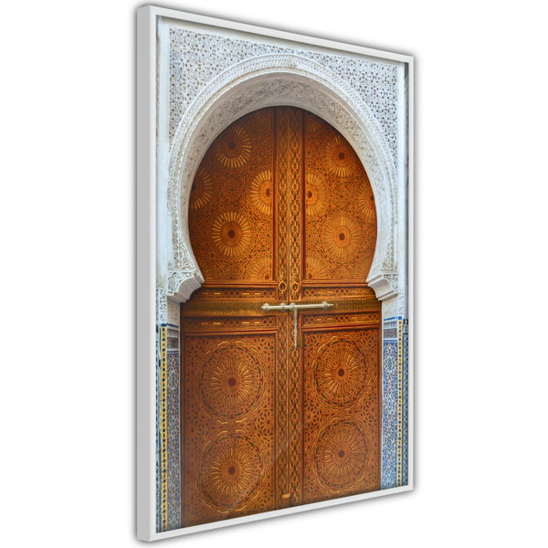 Poster 'Closed Passage (Brown)'