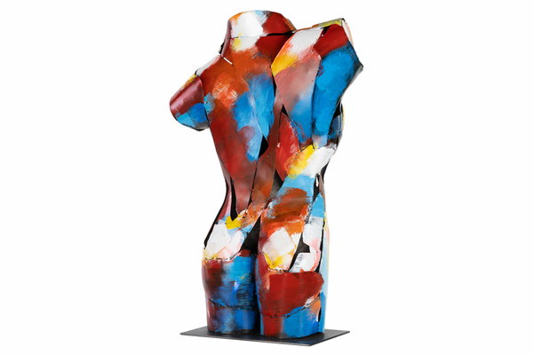 Metall Skulptur 'Unter der Haut' 75x43x20cm