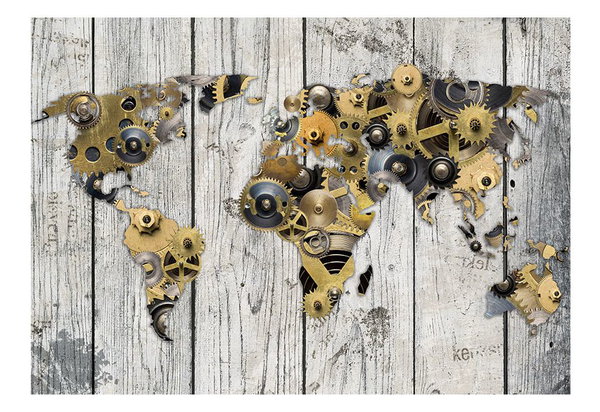 Tapete 'Mechanical World'