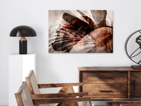 Kunstdruck auf Leinwand 'Penetrating Nature Wide'
