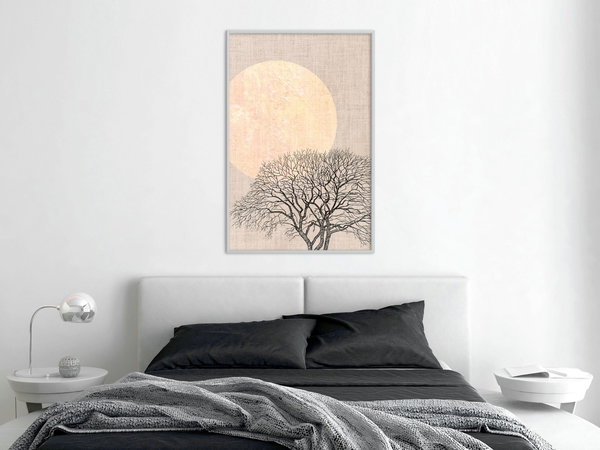 Poster 'Morning Full Moon'