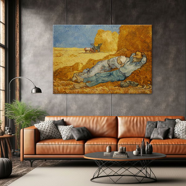 Kunstdruck auf Leinwand 'The Siesta'