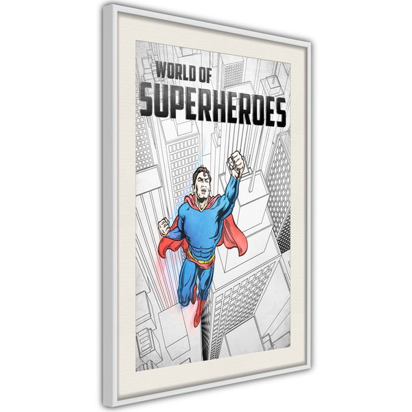 Poster 'World of Superheroes'