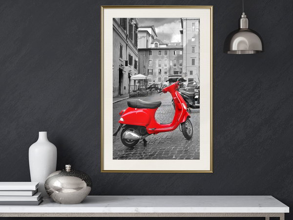 Poster 'The Most Beautiful Scooter'